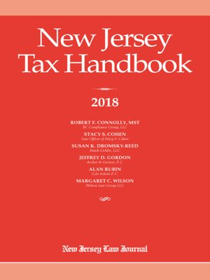 cover image of New Jersey Tax Handbook